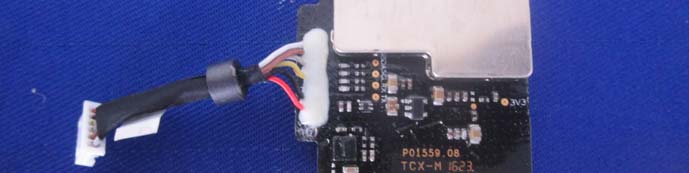 Shielded communication module with robust multi-wire connector.