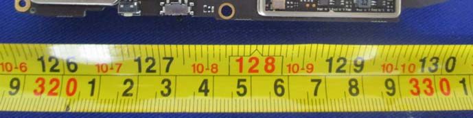 Main PCB section with SoC, RF shielding, and dense SMT assembly.