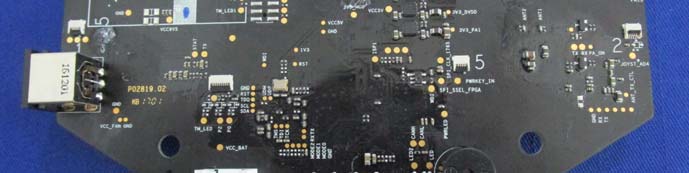 USB interface, power management, and modular PCB interconnects.