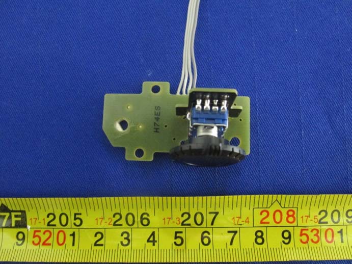 Simple rotary encoder PCB for analog user input.