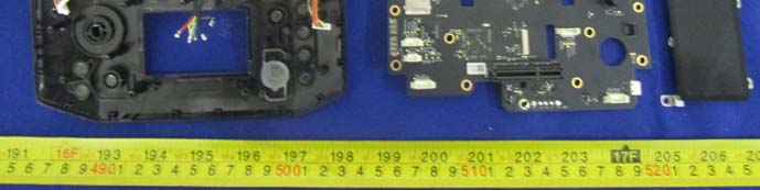 Main PCB with high-integration ICs and modular interface connectors.