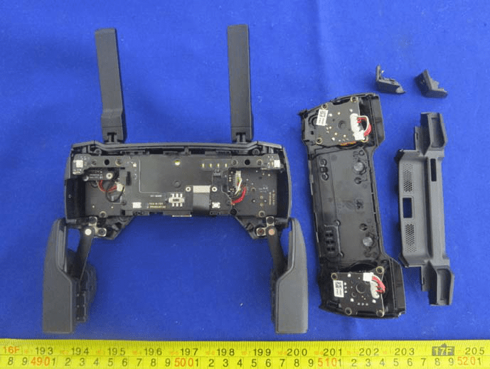 Main PCB with dual antennas and high-density RF components.