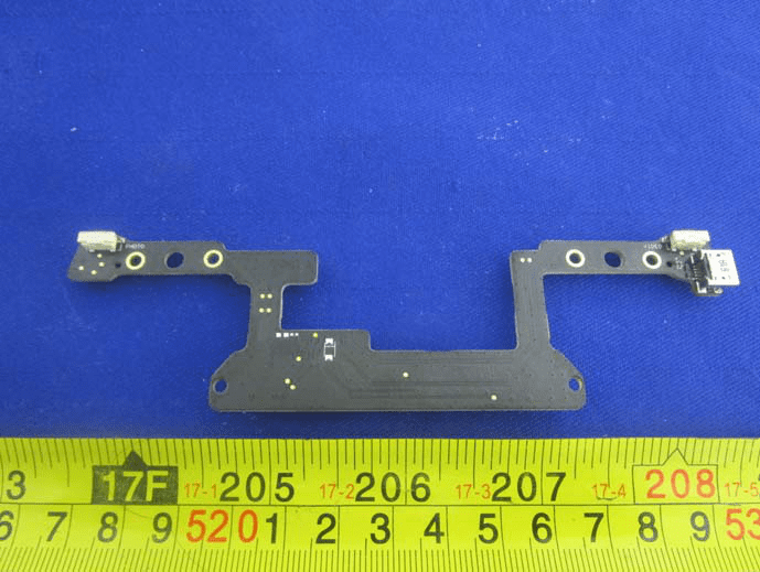 USB Type-C interface PCB for charging and data connectivity.