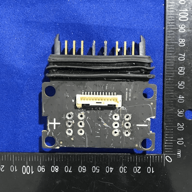 High-current interconnect PCB for power distribution within the drone.