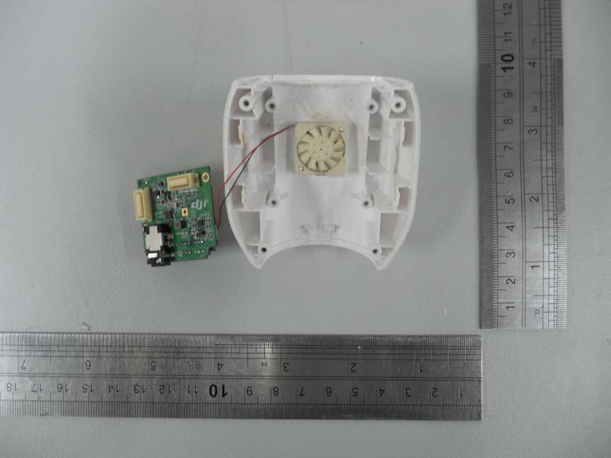 PCB with integrated patch antenna, SoC, and microSD slot