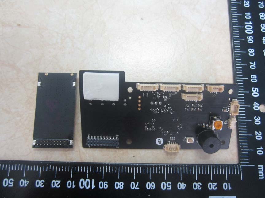 Interface PCB with Connectors for Module Integration.