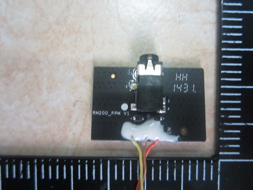 Simple Adapter Board with Audio Jack for External Connections.