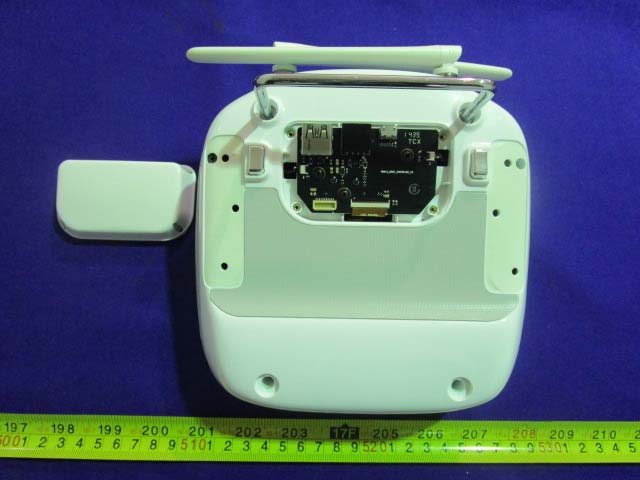 Main PCB with high-density ICs and connectors.