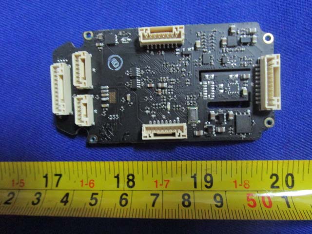 Interface board with multiple connectors for modular subsystem integration.