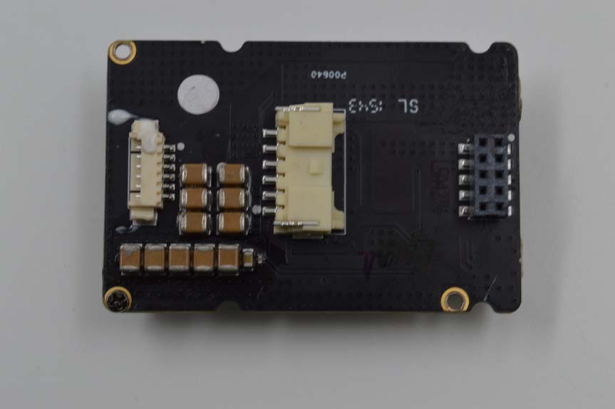 Secondary PCB face for interconnection and power distribution.
