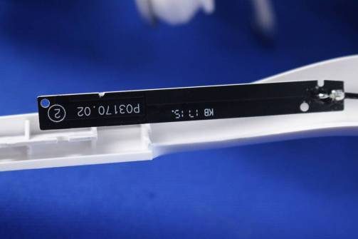 PCB trace antenna module for RF communication in drone arm.