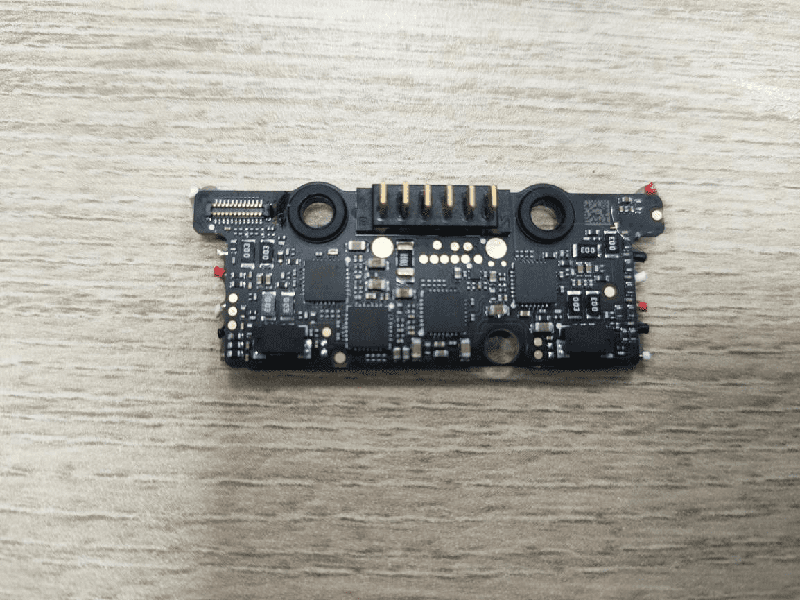 Sensor interface or power management PCB with modular connectors.