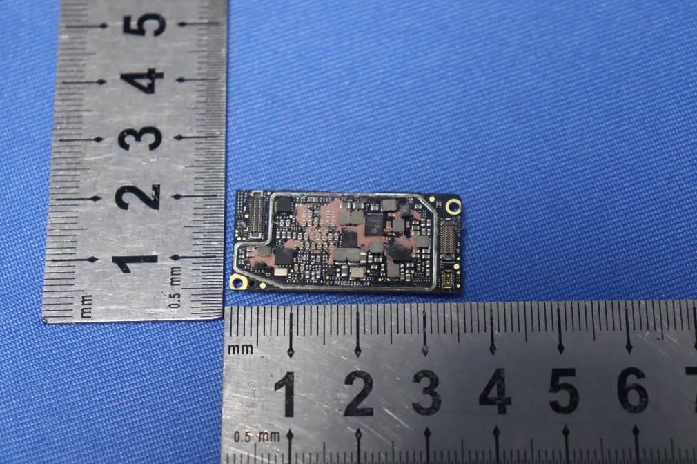 Dense PCB with High-Speed Data Capabilities.