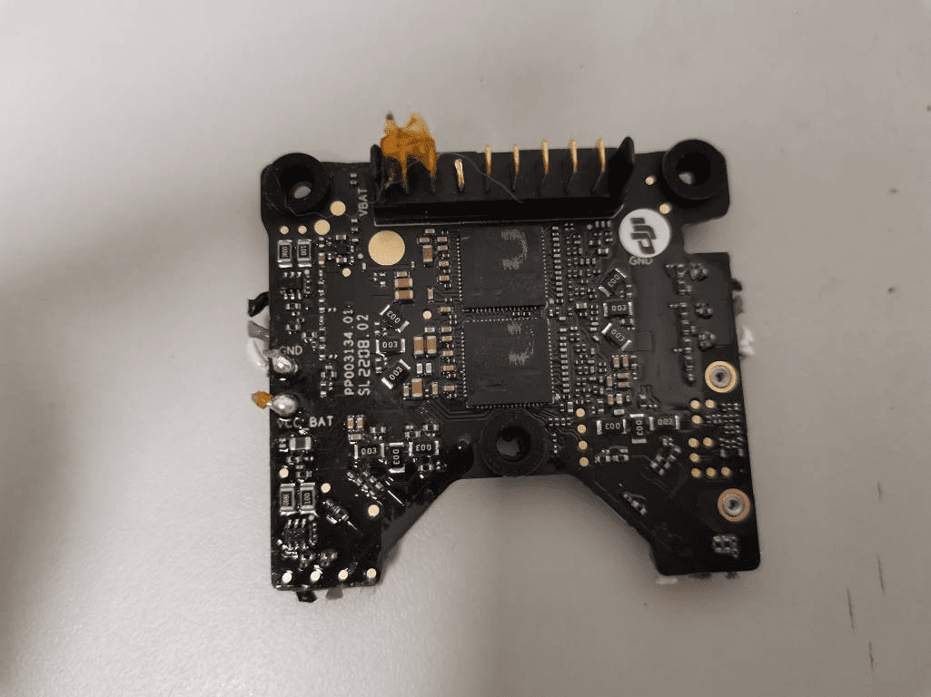 High-density processing PCB with BGA SoC and memory modules.